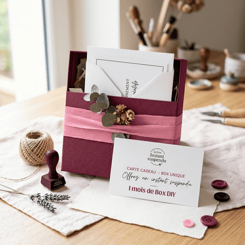 La box à offrir : idée cadeau parfaite ! - Box Instant suspendu